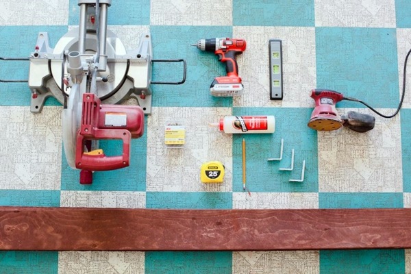 DIY wall shelf honeycomb - creative ideas for your home