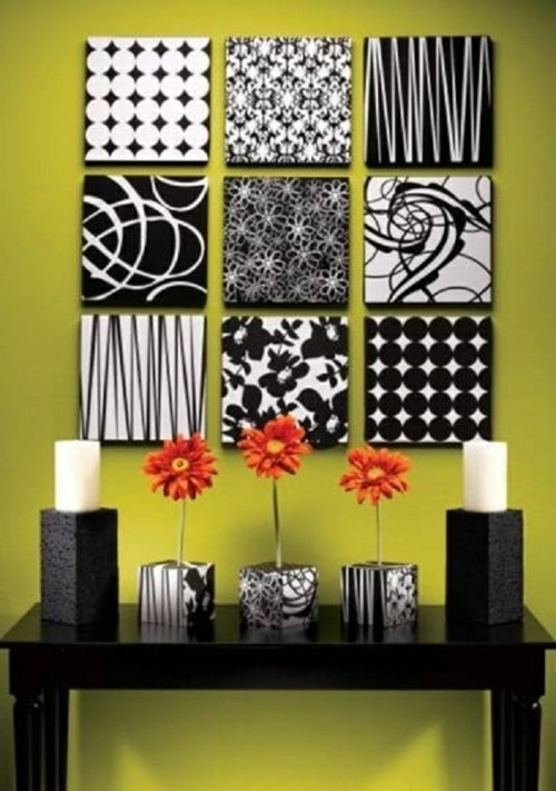 DIY wall art make innovative wall decoration itself Avso