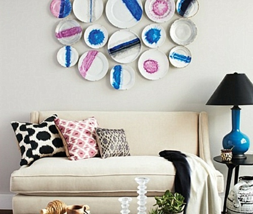 DIY wall art - make innovative wall decoration itself DIY wall art - make innovative wall decoration itself