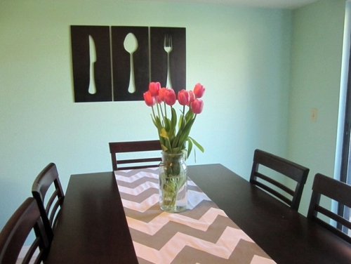 DIY wall art - make innovative wall decoration itself