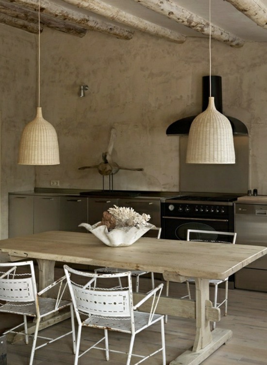 50 modern country house kitchens - kitchen design, rustic kitchen furniture