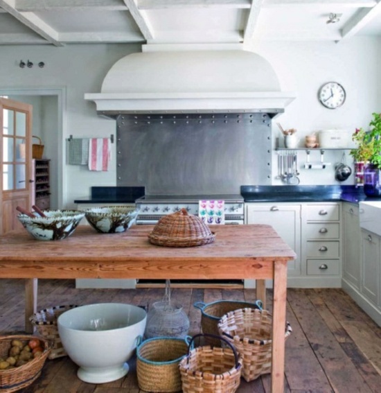 50 modern country house kitchens - kitchen design, rustic kitchen furniture