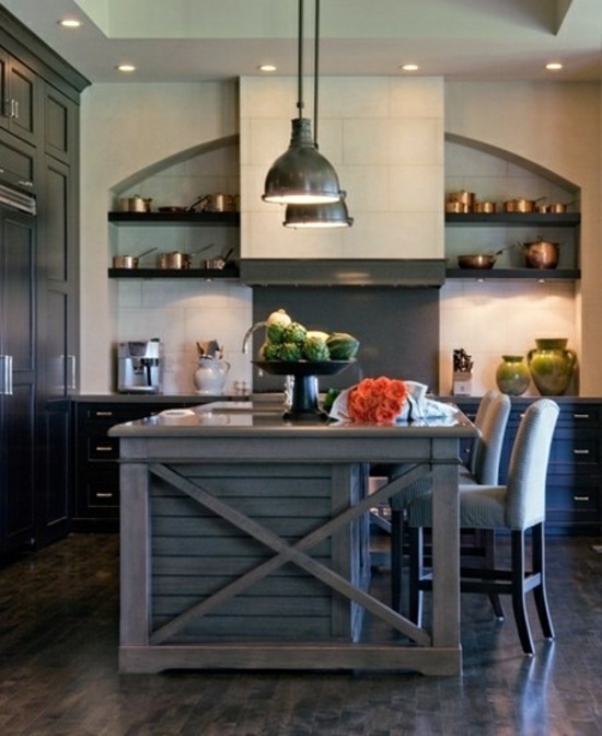 50 modern country house kitchens – kitchen design, rustic kitchen