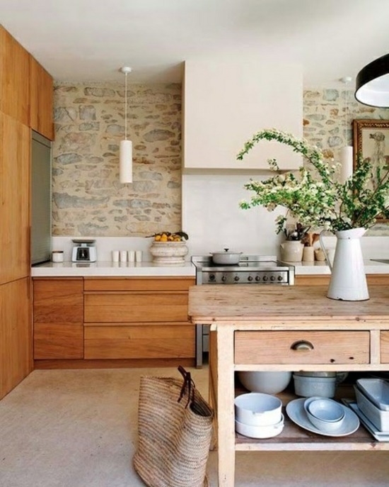 50 modern country house kitchens - kitchen design, rustic kitchen furniture