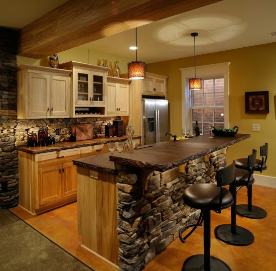 50 modern country house kitchens - kitchen design, rustic kitchen furniture