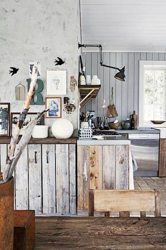 50 modern country house kitchens - kitchen design, rustic kitchen furniture