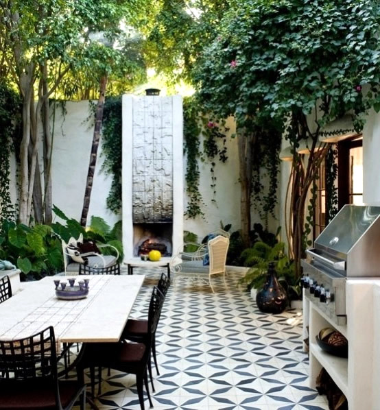 Perfect patio in the garden or on the terrace