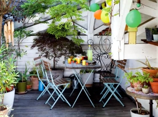 Perfect patio in the garden or on the terrace