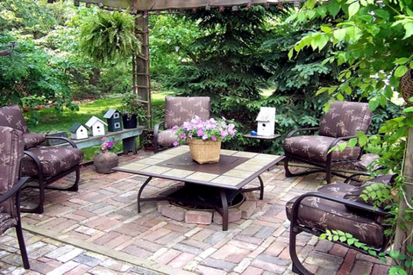 Perfect patio in the garden or on the terrace