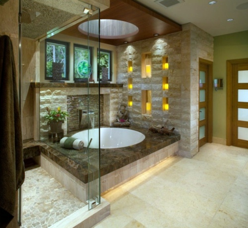 Set 30 Bathroom designs on Asian style