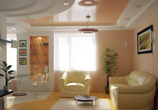 Contemporary - Ceiling design in living room - amazing, suspended ceilings