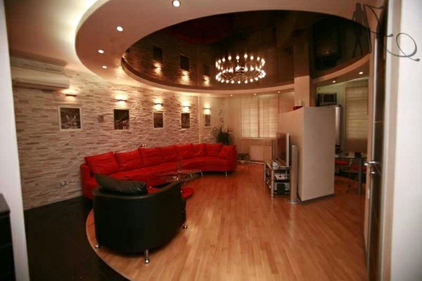 Ceiling design in living room - amazing, suspended ceilings Ceiling design in living room - amazing, suspended ceilings