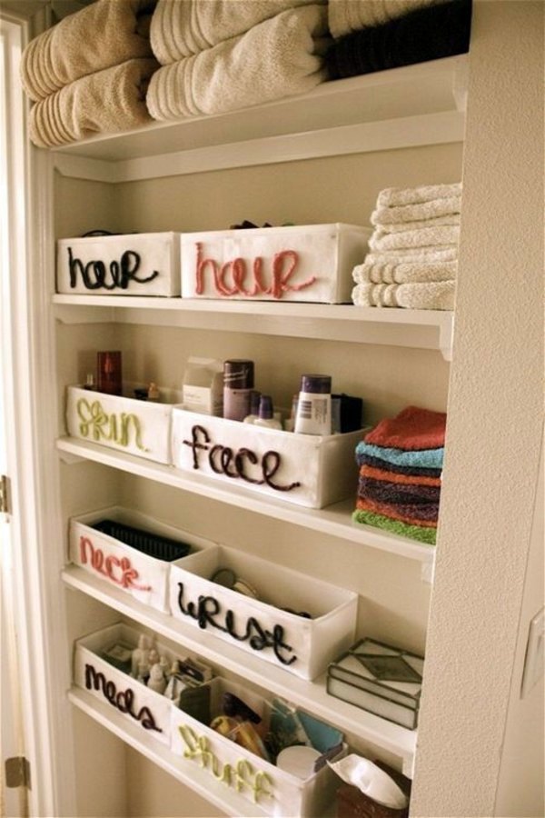 43 practical and cool bathroom organization ideas