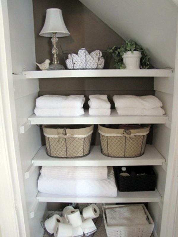 43 practical and cool bathroom organization ideas
