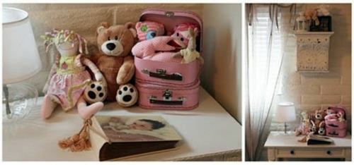 Romantic, classic nursery for little girls