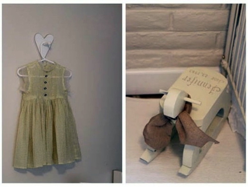 Romantic, classic nursery for little girls