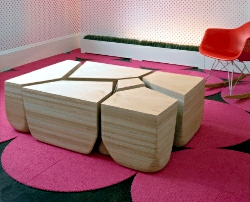 Dismembered: Creative modular wooden table by Min I Day Designer Studio