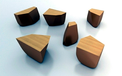 Dismembered: Creative modular wooden table by Min I Day Designer Studio