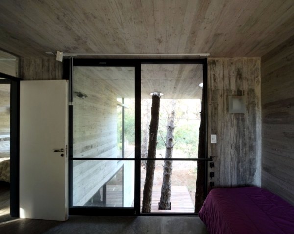 A Modern House Made of glass and wood on the coast A Modern House Made of glass and wood on the coast