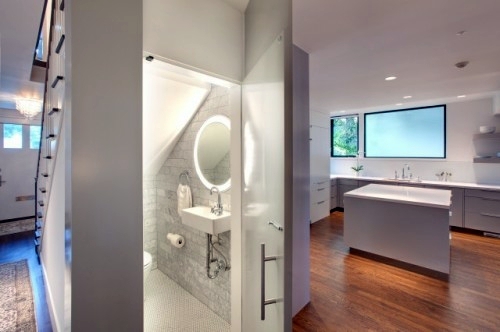 Free space in the stairwell - creative practical ideas