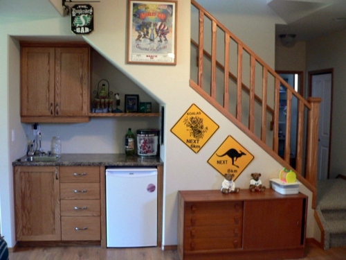 Free space in the stairwell - creative practical ideas