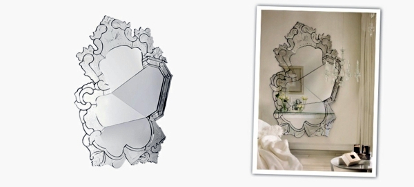 Glorious mirror - modern art inspired from ancient times Glorious mirror - modern art inspired from ancient times