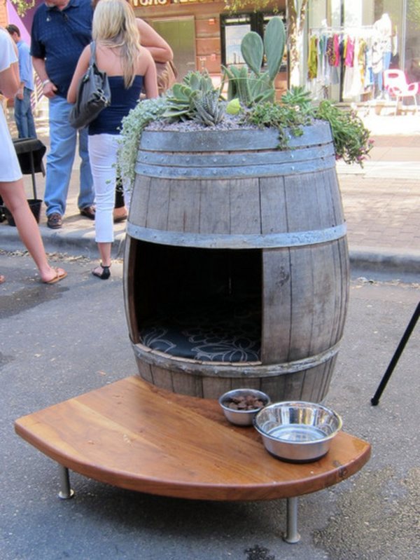 Old barrels reuse - 10 creative ways for house and garden design