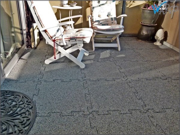 Terrace and balcony wood tiles ideas and other floor coverings