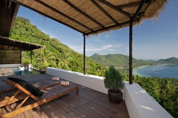 Terrace and balcony wood tiles ideas and other floor coverings