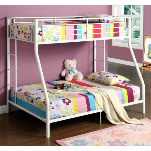 Beautiful metal bunk bed in the nursery of Letti Cosatto Beautiful metal bunk bed in the nursery of Letti Cosatto