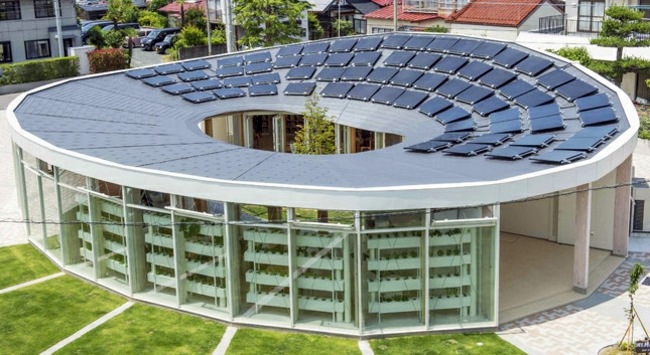 Moderne Architektur - Modern architecture for charitable purposes in Fukushima