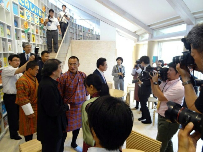 Modern architecture for charitable purposes in Fukushima