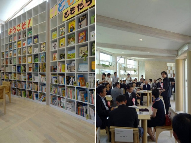 Modern architecture for charitable purposes in Fukushima