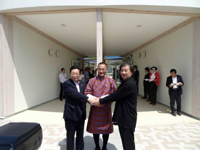 Modern architecture for charitable purposes in Fukushima