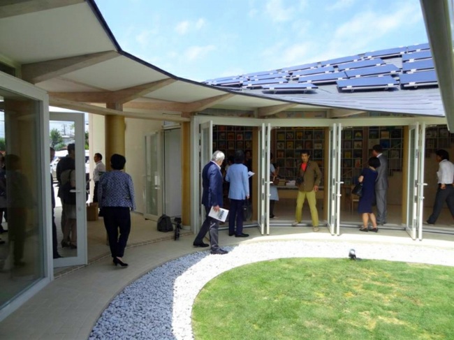 Modern architecture for charitable purposes in Fukushima