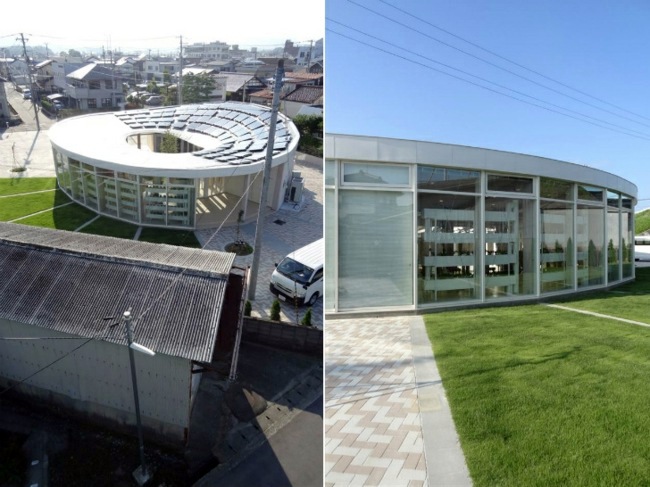 Modern architecture for charitable purposes in Fukushima