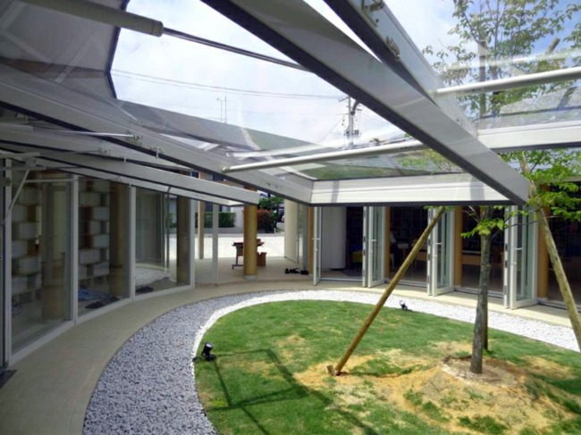 Modern architecture for charitable purposes in Fukushima