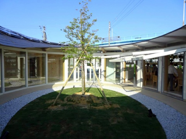 Modern architecture for charitable purposes in Fukushima