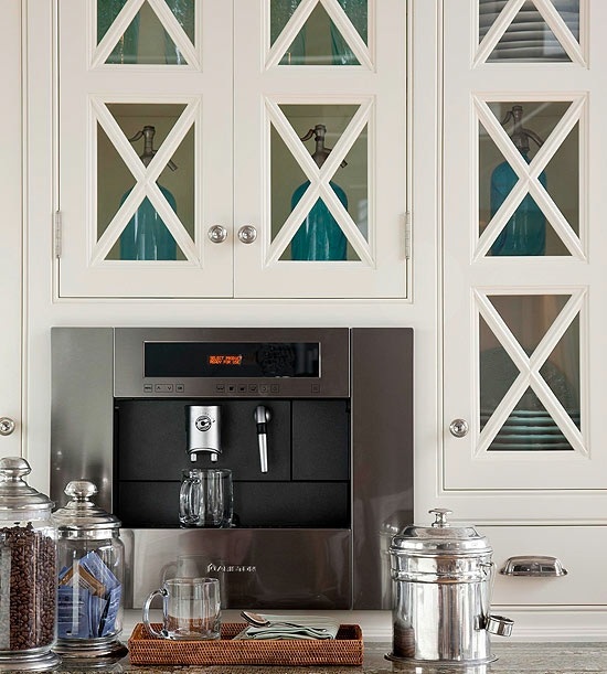 Makeover complete the kitchen - Inspiration from the ocean
