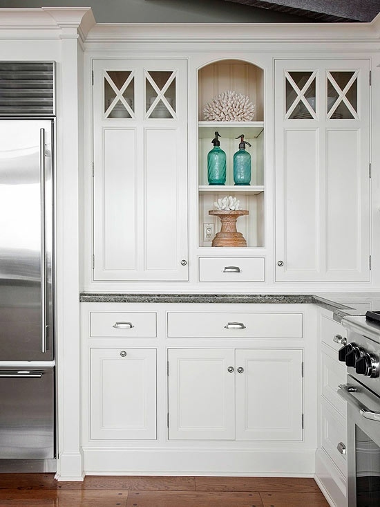 Makeover complete the kitchen - Inspiration from the ocean