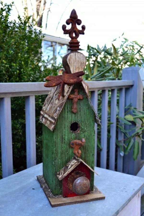 Build bird house itself - DIY instructions and 40 ideas for you Build bird house itself - DIY instructions and 40 ideas for you