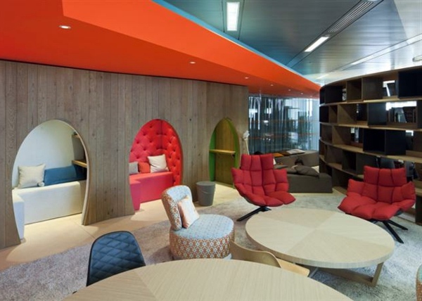 The Google Headquarters In London By Penson Interior Design