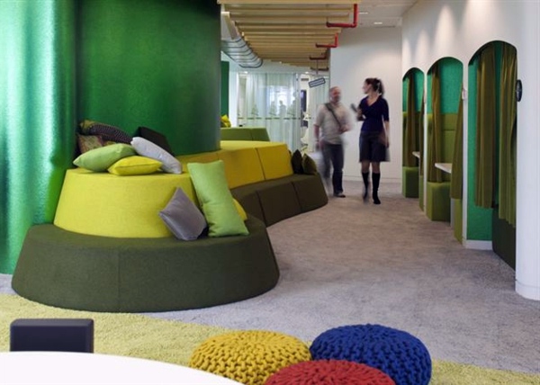 The Google Headquarters In London By Penson Interior Design