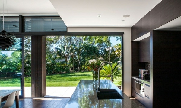 Modern house with sustainable design in New Zealand