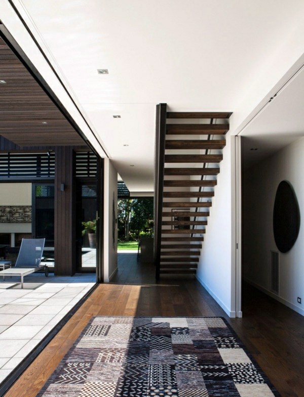 Modern house with sustainable design in New Zealand