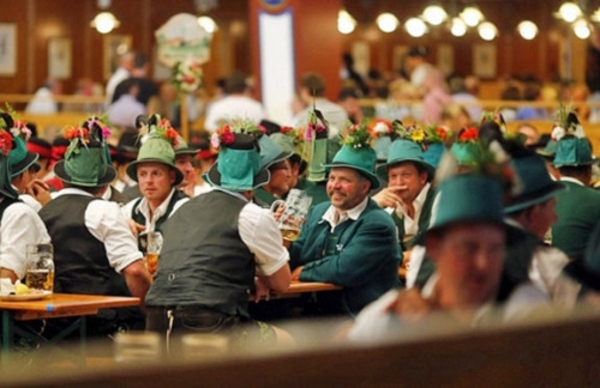 Oktoberfest - The Oktoberfest is held every year on the Theresienwiese Oktoberfest - The Oktoberfest is held every year on the Theresienwiese