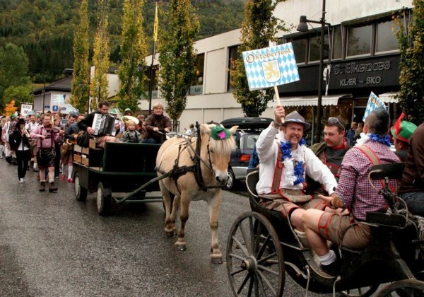 The Oktoberfest is held every year on the Theresienwiese
