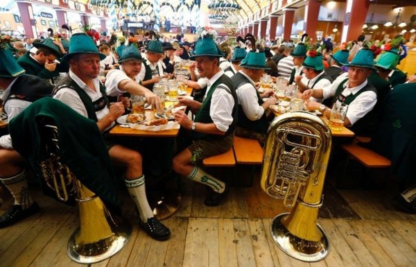 The Oktoberfest is held every year on the Theresienwiese