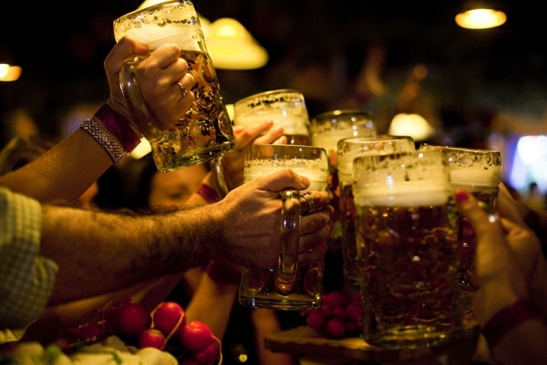 The Oktoberfest is held every year on the Theresienwiese