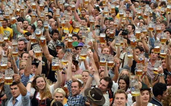 The Oktoberfest is held every year on the Theresienwiese